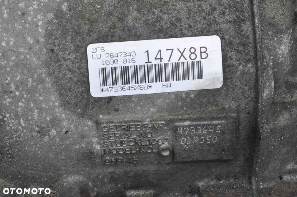 BMW F20 2.0D SKRZYNIA 7647340 GA8HP45Z-X8B 8HP-45 - 6