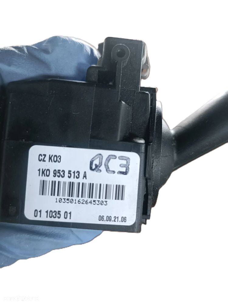 SEAT ALTEA XL 06-15 r. PRZEŁĄCZNIK KIERUNKÓW MANETKA 1K0953513A WYCIERACZEK 1K0953519A + - 8