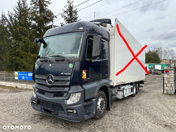 Mercedes-Benz ACTROS MP4 2542 EURO 6 CHŁODNIA, NAVI, RETARDER AUTOMAT