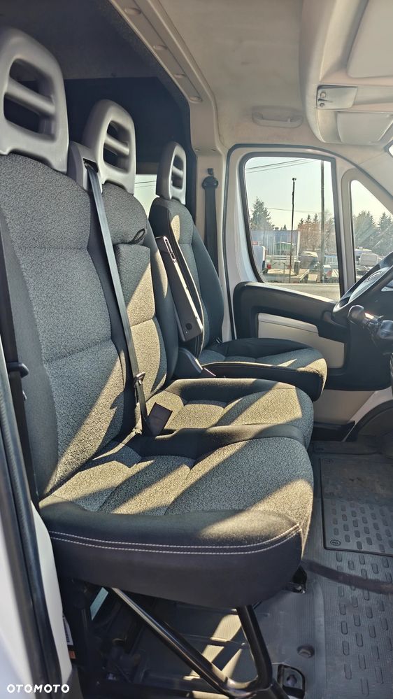 Fiat Ducato  Brygadówka 7 osób L3H2 klimatyzacja nawigacja ledy hak kamera cofania DOKA - 12