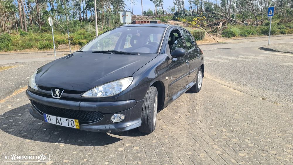 Peugeot 206 1.1 Black & Silver II - 1