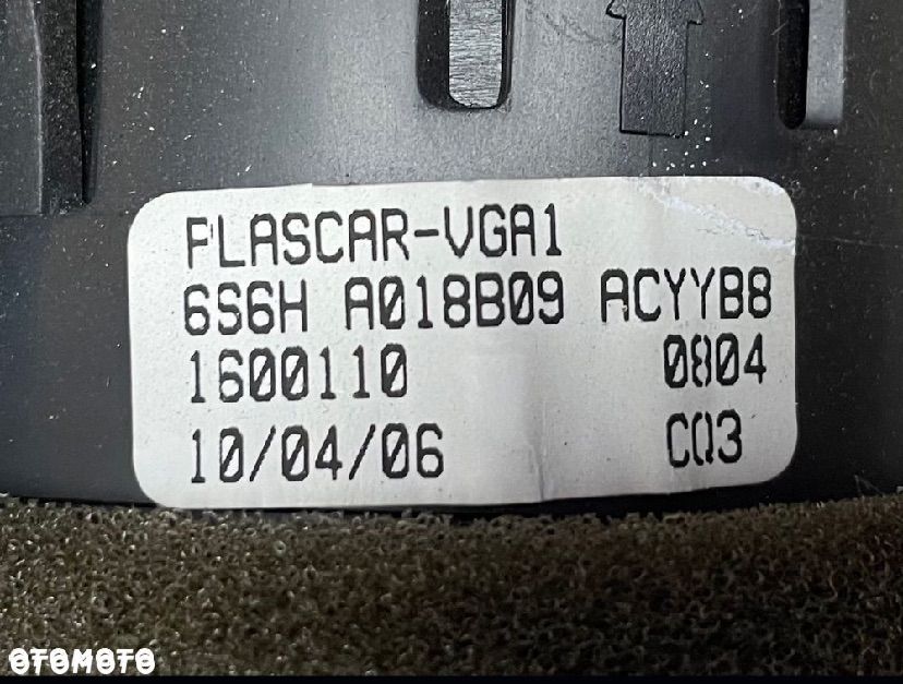 6S6H-A018B09 kratka nawiewu konsoli ford fiesta mk6 lift - 3