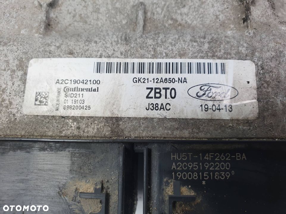 KOMPUTER SILNIKA ECU FORD TRANSIT MK8 GK21-12650-NA - 4