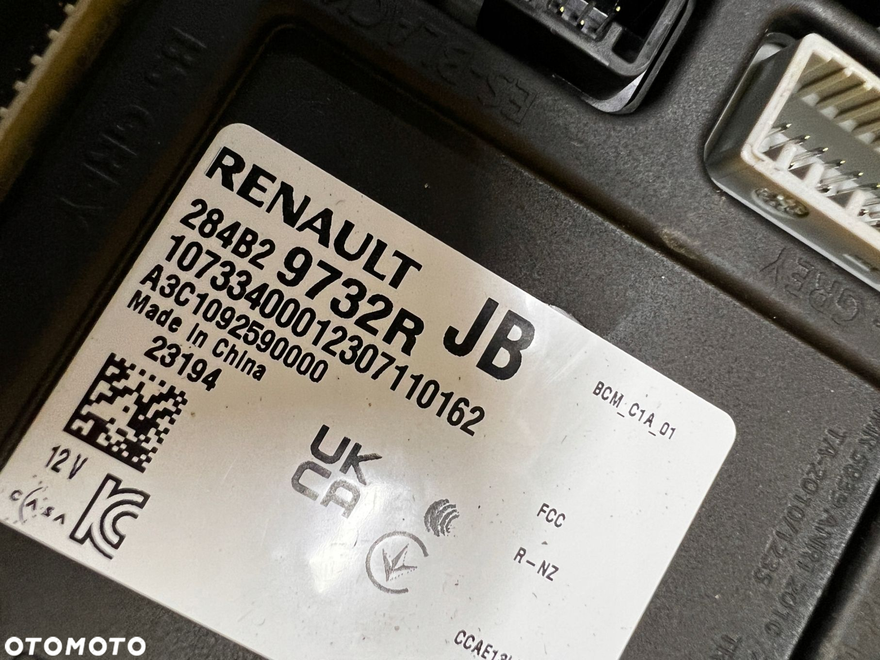 ZESTAW STARTOWY ECU BCM STACYJKA DACIA SANDERO III 2023R 1.0 TCE LPG ECO-G - 16