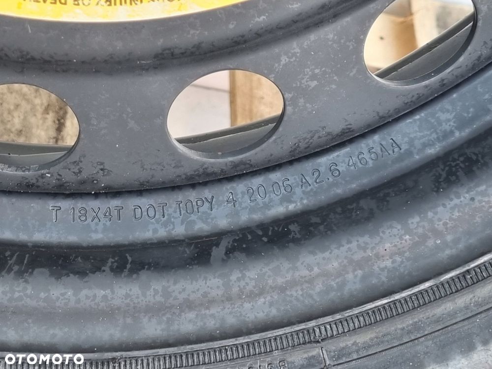 KOŁO DOJAZDOWE Chrysler 300C _ dojazdówka 145/80 R18 5x115 T18X4T zapas - 3