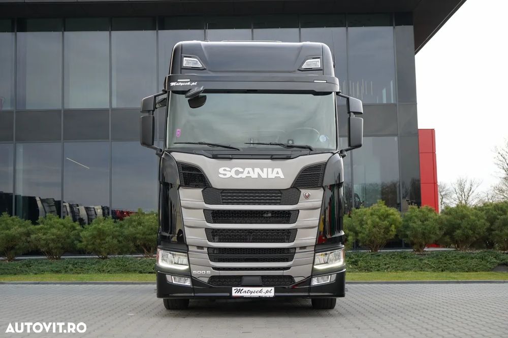 Scania S 500 / RETARDER / PLATĂ JOSĂ / MEGA / REZERVORE DE COMBUSTIBIL 1.400 L / I-PARK COOL / DUPĂ CONTRACT DE SERVICE GOLD / - 4