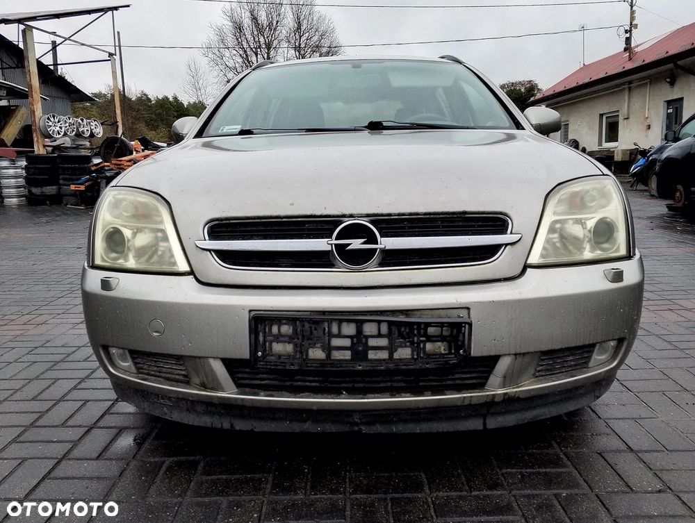 KOMPLETNY PRZÓD Opel Vectra C Przed Lift 02-05 Z158 kolor lakier srebrny Europa MASKA LAMPA Xenon soczewka ZDERZAK BŁOTNIK GRILL ATRAPA PAS PRZEDNI WZMOCNIENIE CZOŁOWE CHŁODNICA HALOGEN spryskiwacze lamp dysze do założenia bez malowania - 1
