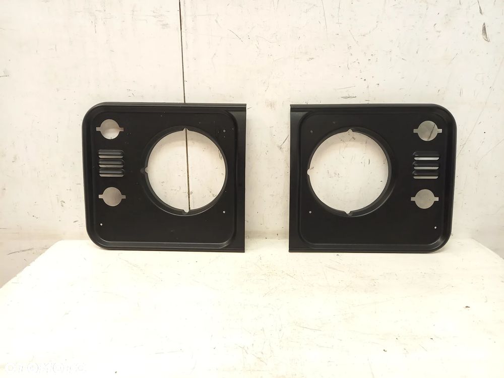 Land Rover Defender L316 atrapa grill maskownica oslona lampy przod lewa prawa