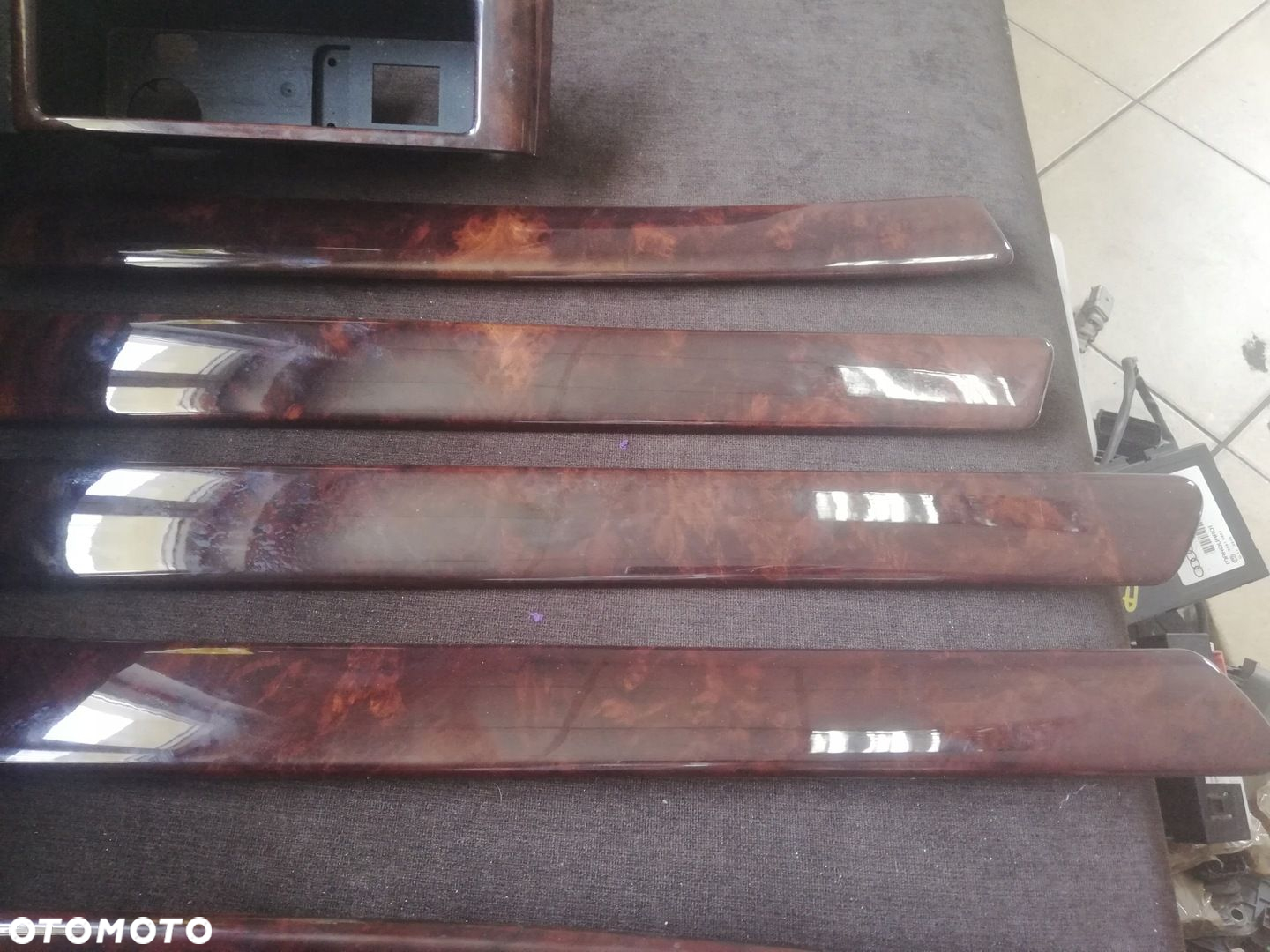 LISTWY DECORY DREWNO QUATTRO AUDI A6 C5 2.5TDI - 4