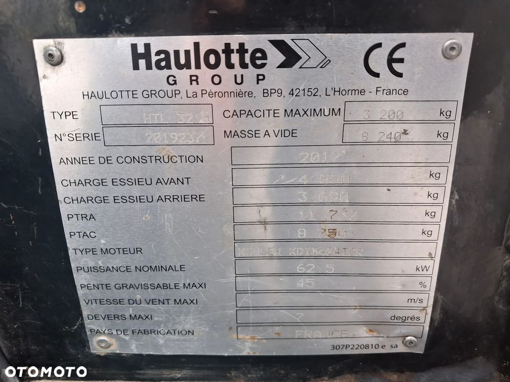 Haulotte HTL 3210 - 14