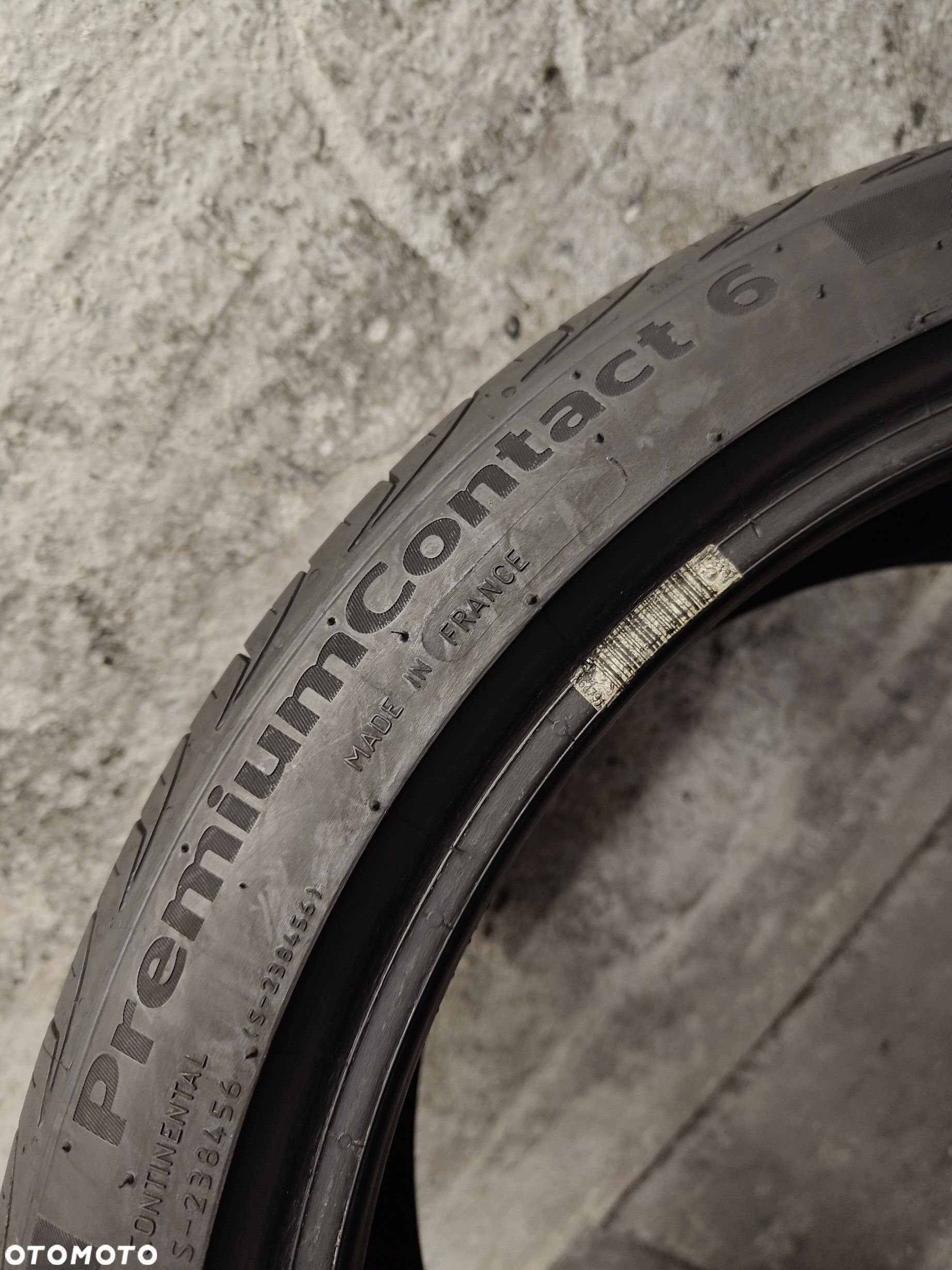 Para opon 205/40R17 Continental 6.7mm Opony Letnie (N771) - 6