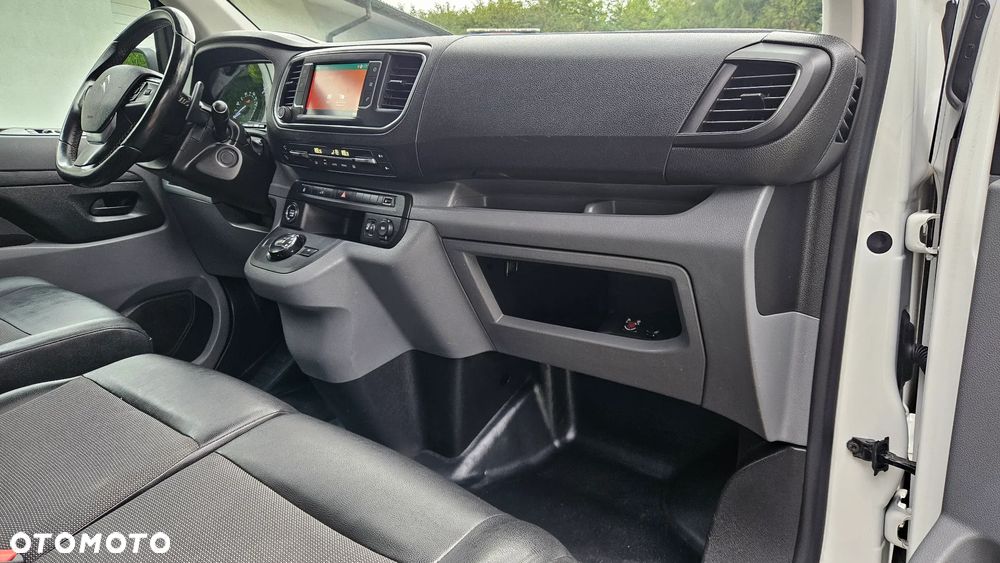 Citroën Jumpy 2,0 HDI L3 Najdłuższy Automat Led Kamera Webasto Blis Keyless Klimatronik Parktronik Super Stan - 28