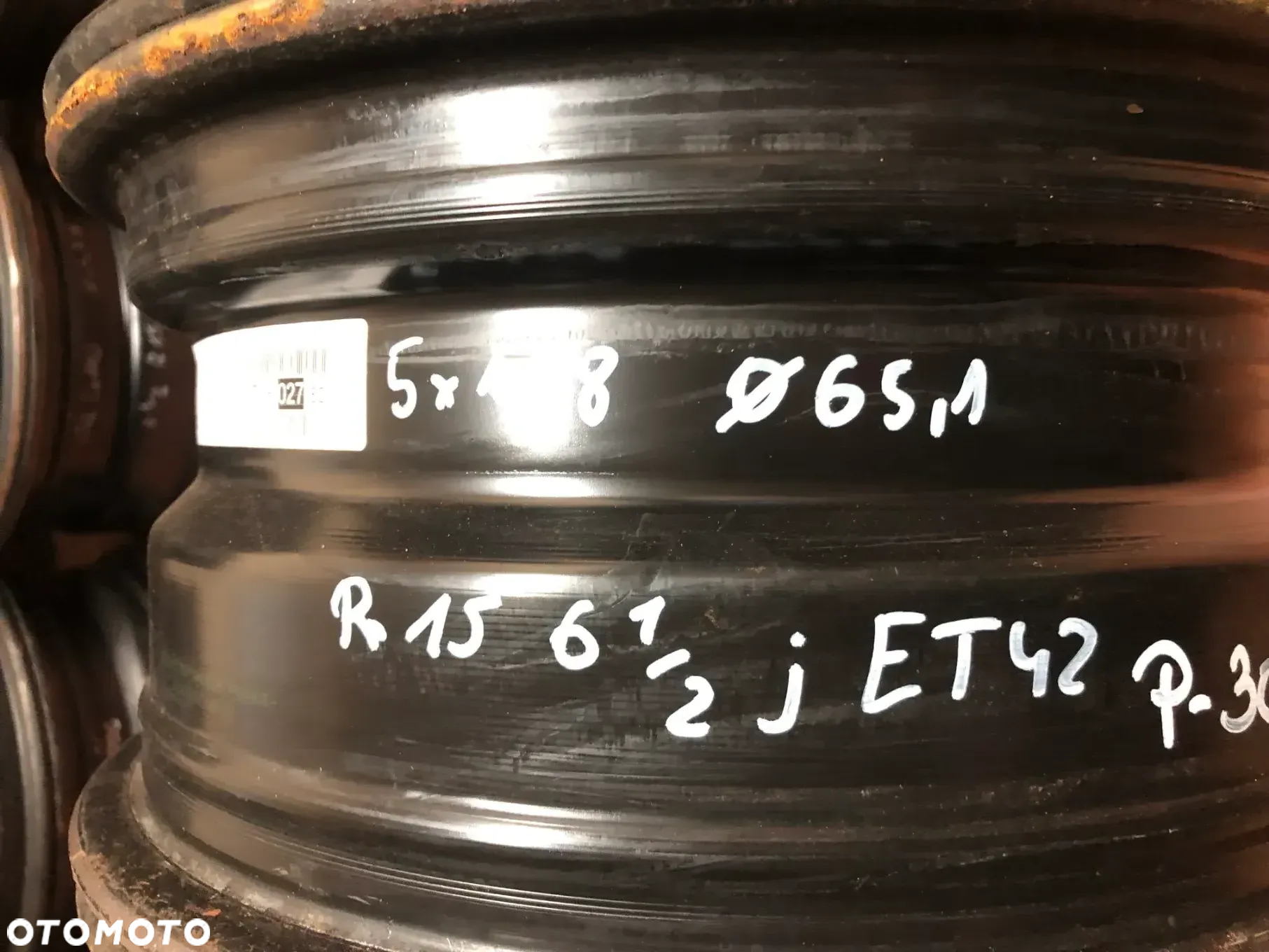 Felgi Stalowe R15 5x108 65,1MM 6,5J ET42 Peugeot 308 Citroen- Gwarancja Wysyłka Montaż - 2