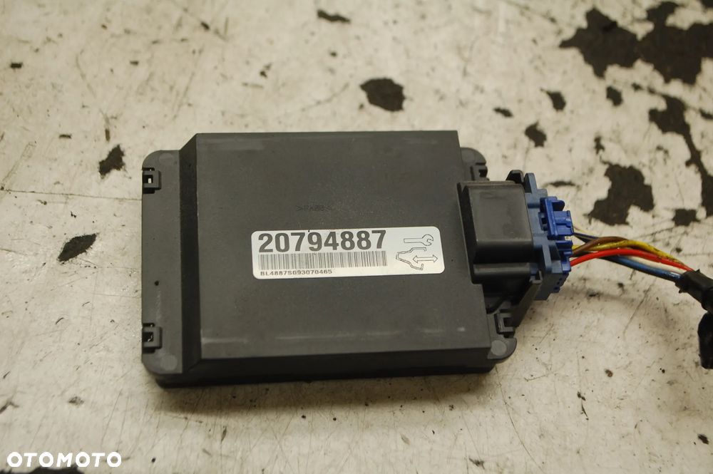 MODUŁ STEROWNIK 20794887 OPEL INSIGNIA A