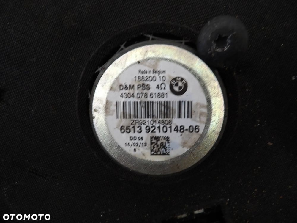 BMW -F20,F30 - GŁOŚNIKI NISKOTONOWE - PRAWY I LEWY - 9210147  9210148 - 4