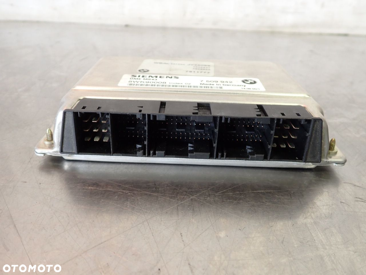 KOMPUTER SILNIKA BMW E46 TOURING 7509942 - 2