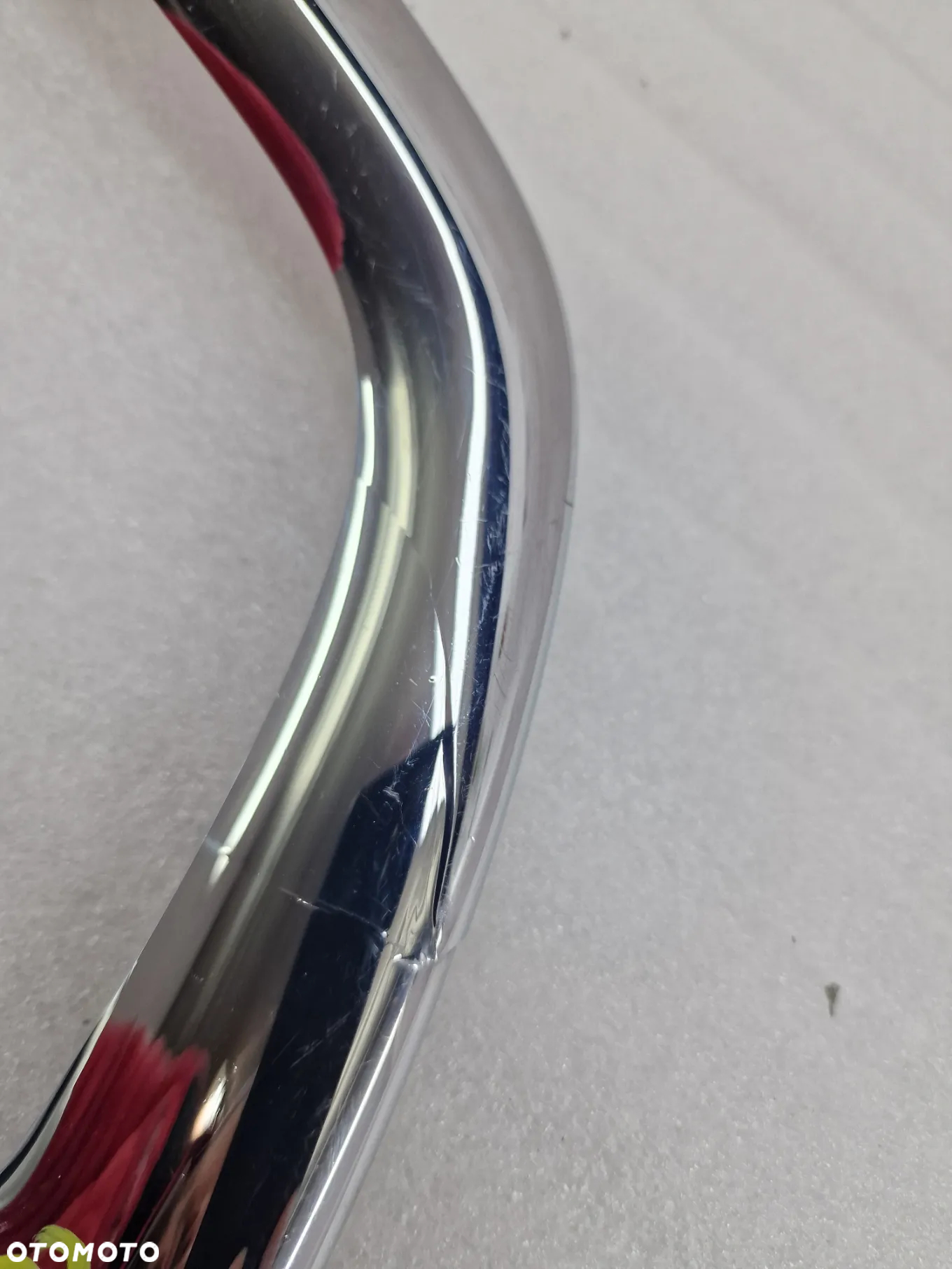 RENAULT CAPTUR I 13- LEWA RAMKA CHROM ZDERZAKA PRZEDNIEGO PRZÓD , NR 620747266R , NR AUKCJI D/20 - 9