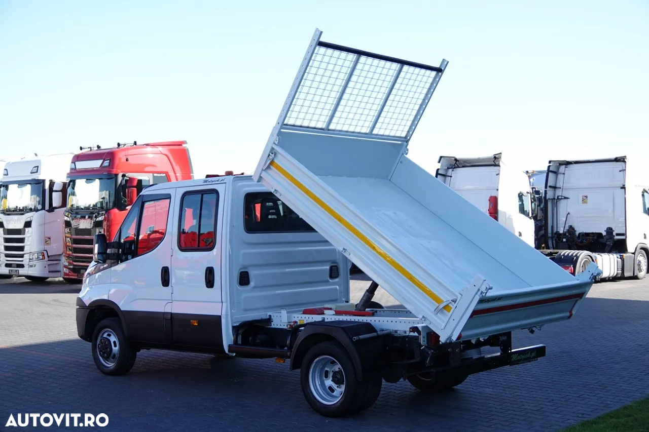 Iveco DAILY 35C16D / 2.3 D / CAMION CU TRACȚIE MIXĂ / BASCULATOR – 2.6 M / CAMION DUBLU / IMPORTAT / CONTRACT DE SERVICE POST-SERVICE - 4