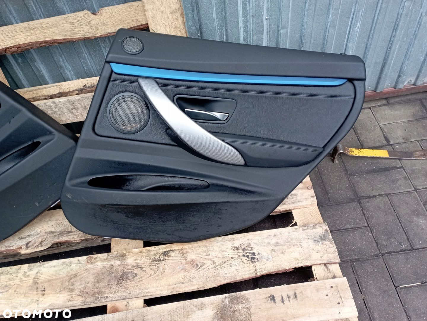 BMW F34 GT Boczki drzwiowe Harman Kardon Komplet - 7