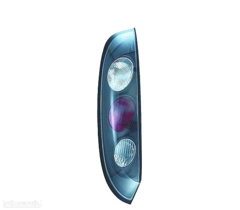 FAROLINS TRASEIROS OPEL CORSA C 00-06 PRETO - 1