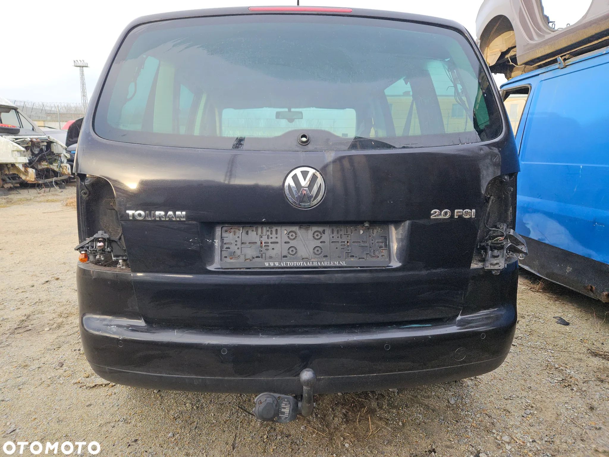 Klapa tylna bagażnika VW Touran I 1T 2006r LC9Z - 1