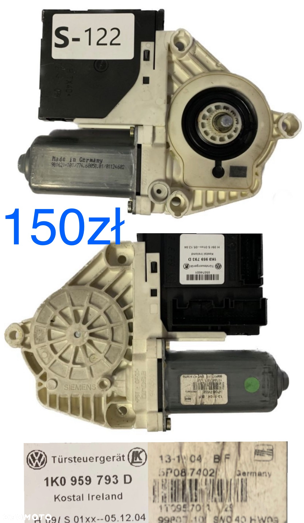 Silnik Silniczek Podnoszenia szyb szyby przód tył prawy lewy Audi Seat Skoda Volkswagen 6Q1959801A 1K0959701P 1K0959793L 1K0959792D 1T0959702A 5P0837401C 1K0959793D 5P0837401A 1J1959802B 1J1959802D 1J0959802F 101431-202 1J0959802C 1C0959802B 5P0837402 1K0959793D 1K0959792G 5P0837402H 1T0959702B 6Q0959812A 6L1959801 1K0959703E 1K0959701AC 1K5837401AM 1K0959704M 1K0959703E 4F0959801A - 12