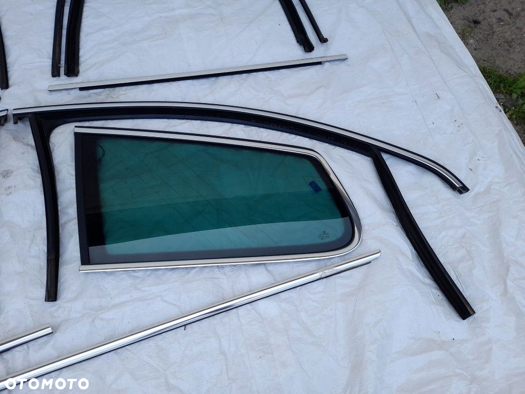 VW PASSAT B7 2011r KOMBI LC9X PAKIET CHROM SZYBA LISTWA DRZWI USZCZELKA TOP - 6