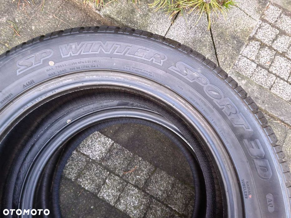 235/55R18 100H Dunlop Sp Winter Sport 3D A0 pojedyncza zimowa - 5