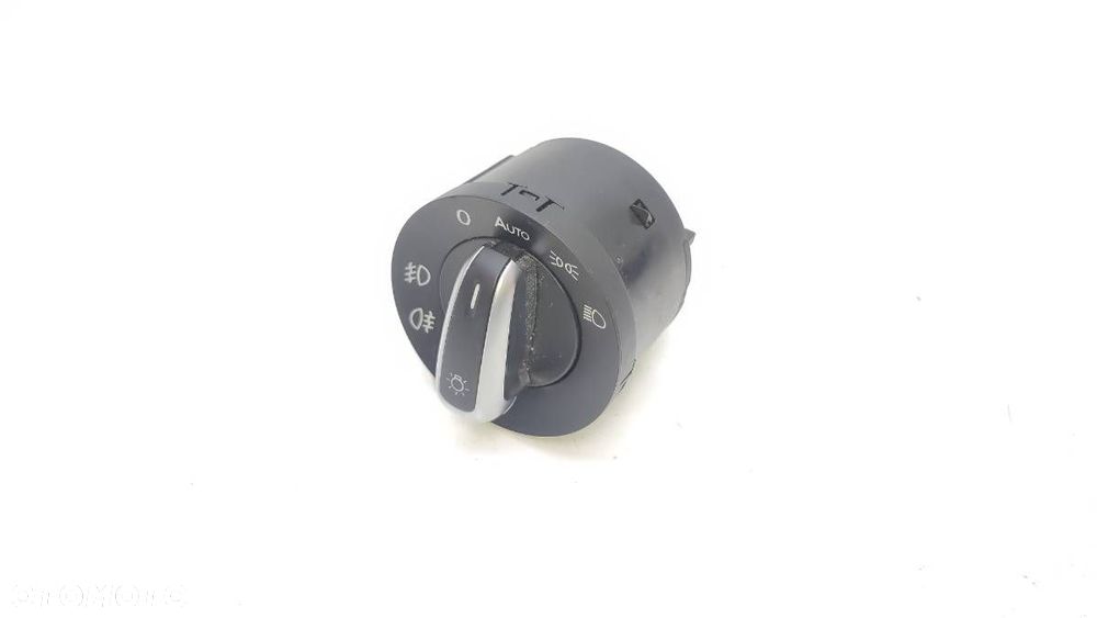 PRZEŁĄCZNIK PANEL ŚWIATEŁ HALOGEN AUTO VW TOURAN I LIFT ŁADNY - 2