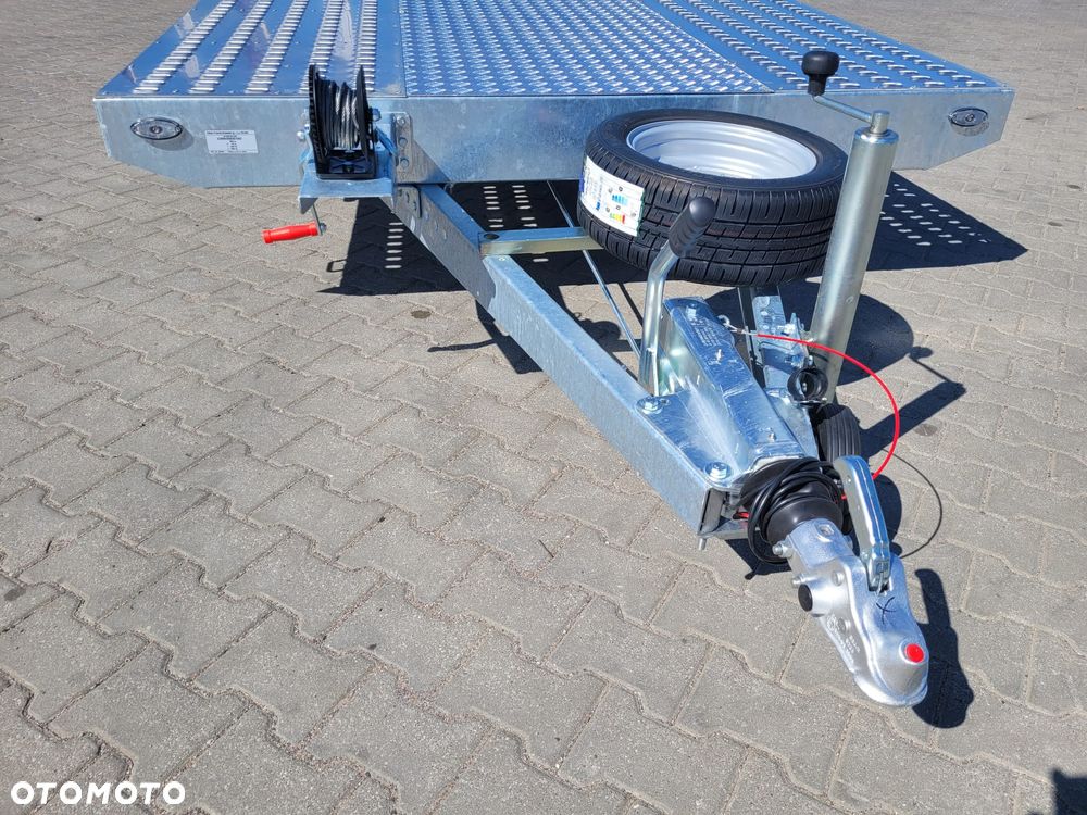 Niewiadów DOSTAWA Przyczepa Laweta MARS 500x210cm PLATFORMA idealna do przewozu aut, AMORTYZATORY, NAJAZDY, ZAPAS! - 7