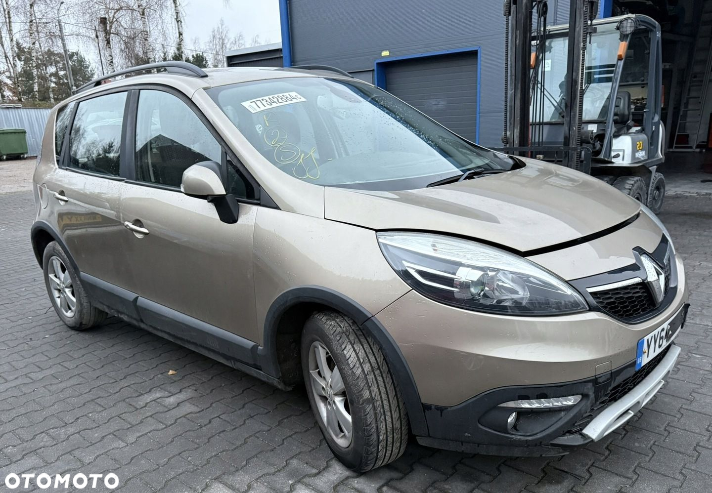 SCENIC III 3 X-MOD DRZWI LEWE KOMPLETNE KOLOR TEHNP - 6