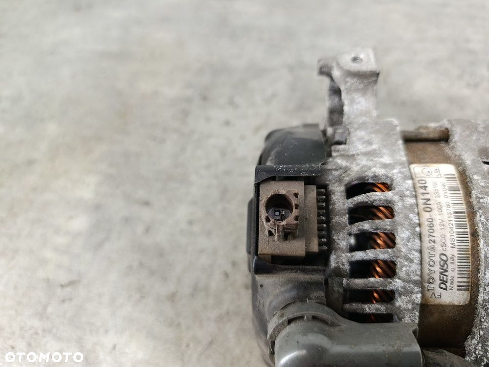 ALTERNATOR TOYOTA YARIS III 27060-0N140 DENSO 1.4 D-4D - 4