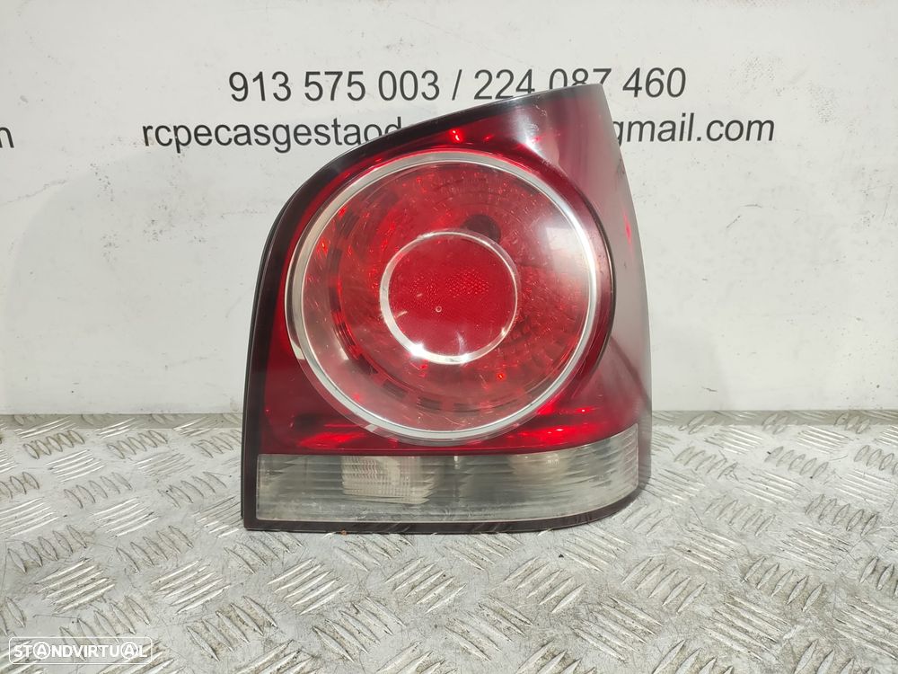 Farolim traseiro trás direito original Volkswagen Polo IV 9N Facelift de 2005 a 2009 - 2