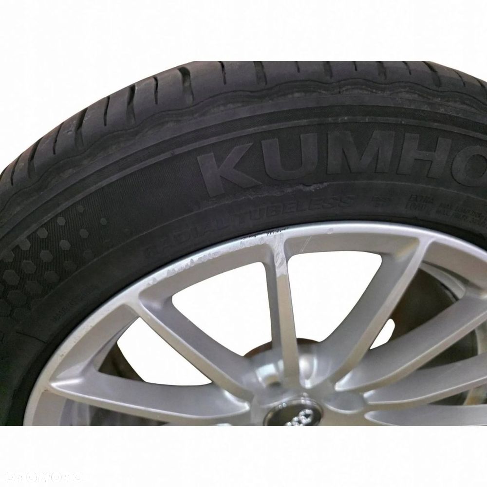 KOMPLET KÓŁ FELG ALUMINIOWYCH + ŚRUBY AUDI A4 A5 A6 225/50R17 8W0601025AE - 13