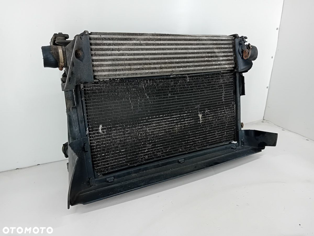 ZESTAW CHŁODNIC WODA INTERCOOLER WENTYLATOR FIAT DOBLO III 1.6 M-JET DIESEL - 7
