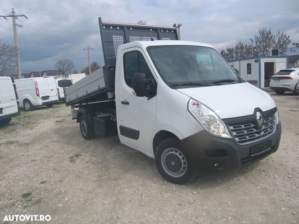 Renault MASTER , 3 LOC. BASCULABILA 3  PARTI , CLIMA . NAVIGATIE . - 3