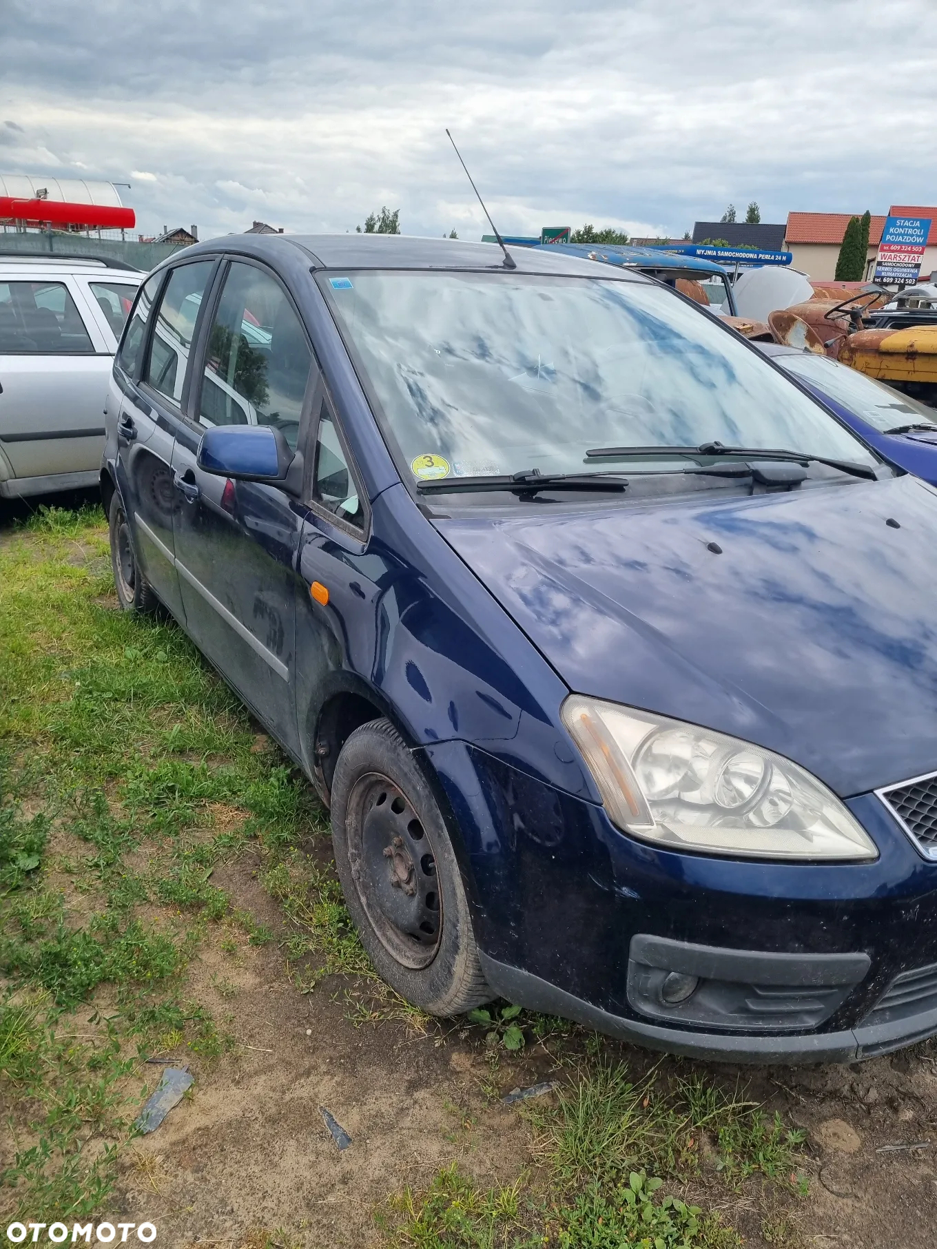 Ford Focus C-Max 2004r 1.6 tdci 110km DV6 skrzynia MTX75 lakier Ink Blue I2 na czesci - 2