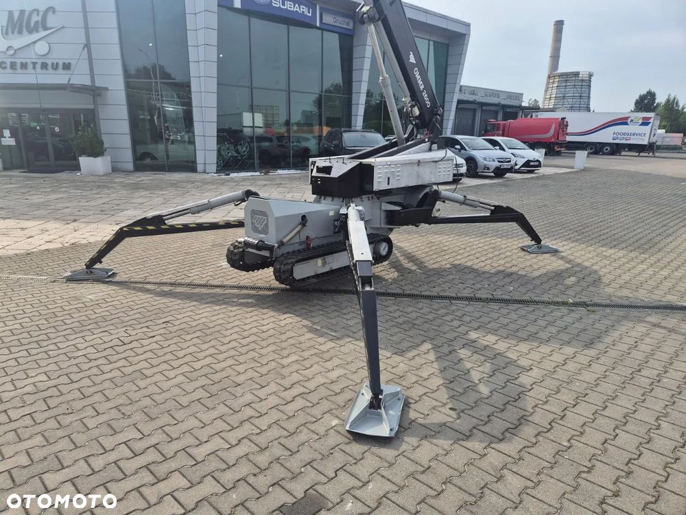 Omme RBD 2600 / 1 WŁ. / AŻ 26 METRÓW / PO SERWISIE HYDRAULIKI / SPRAWNY / DIESEL + PRĄD / WTYCZKA 230V / PILOT DO STEROWANIA / 240 KG ŁADOWNOŚĆ - 37