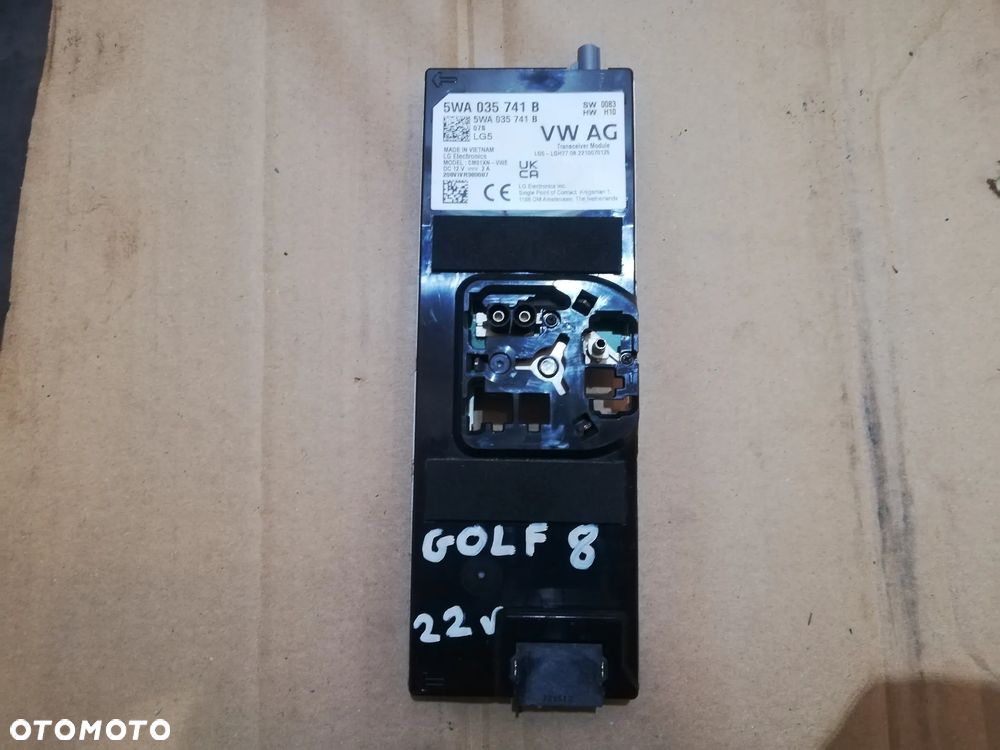 VW GOLF VIII 8 MODUŁ STEROWNIK ANTENY 5WA035741B - 1