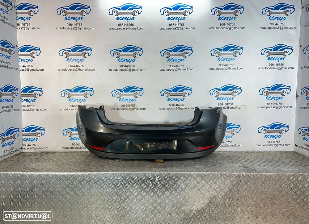 .Parachoques Tras Traseiro Original Seat Ibiza 5 V Mk5 6J 6J5 Facelift 5 Portas - 4