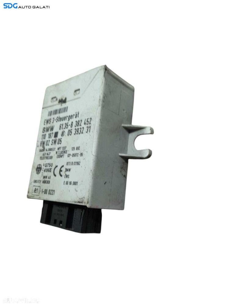 Modul Imobilizator BMW Seria 5 E39 2.5 1998 - 2003 Cod 05393231 8382452 61.35-8382452 [N0547] - 2