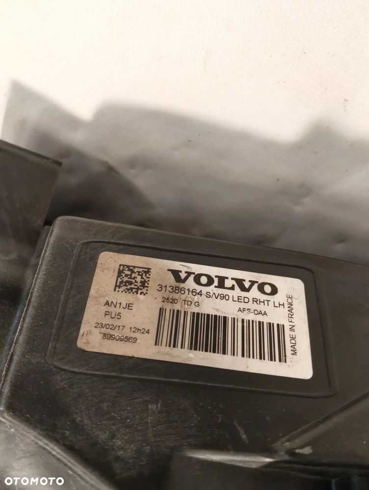 Volvo S90, V90 LED PRZÓD STRONA LEWA 31386164 - 4