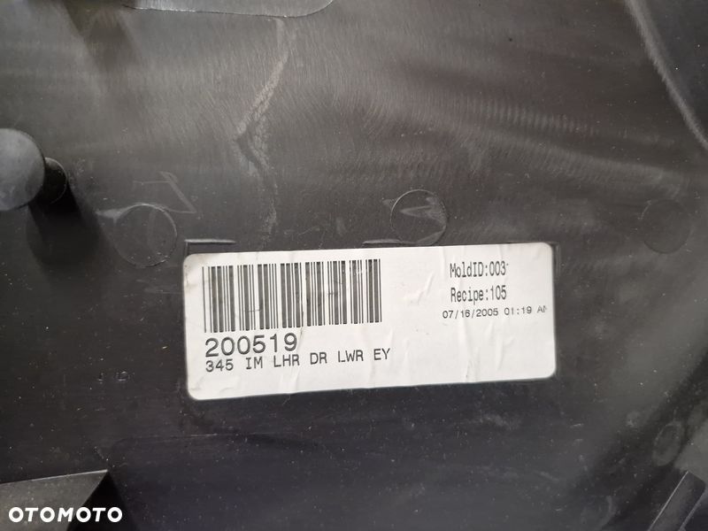 HUMMER 3 III H3 BOCZEK DRZWI LEWY TYŁ TAPICERKA LEWA TYLNA - 8