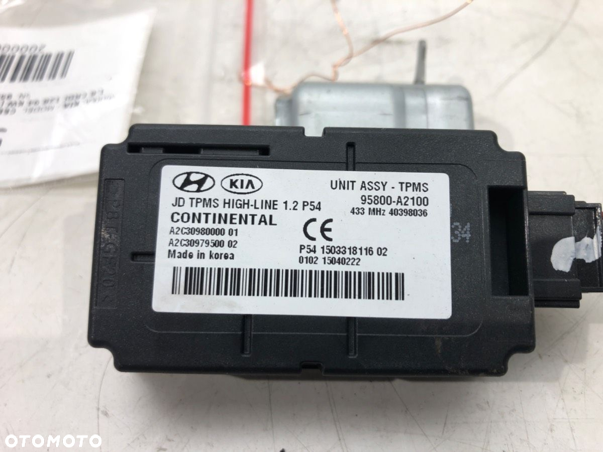 MODUŁ TPMS ASSY - 86.00 PLN - KIA CEE'D Sportswagon (JD) 2012 - 2018 1.6 CRDi 128 94 kW [128 KM] - 2