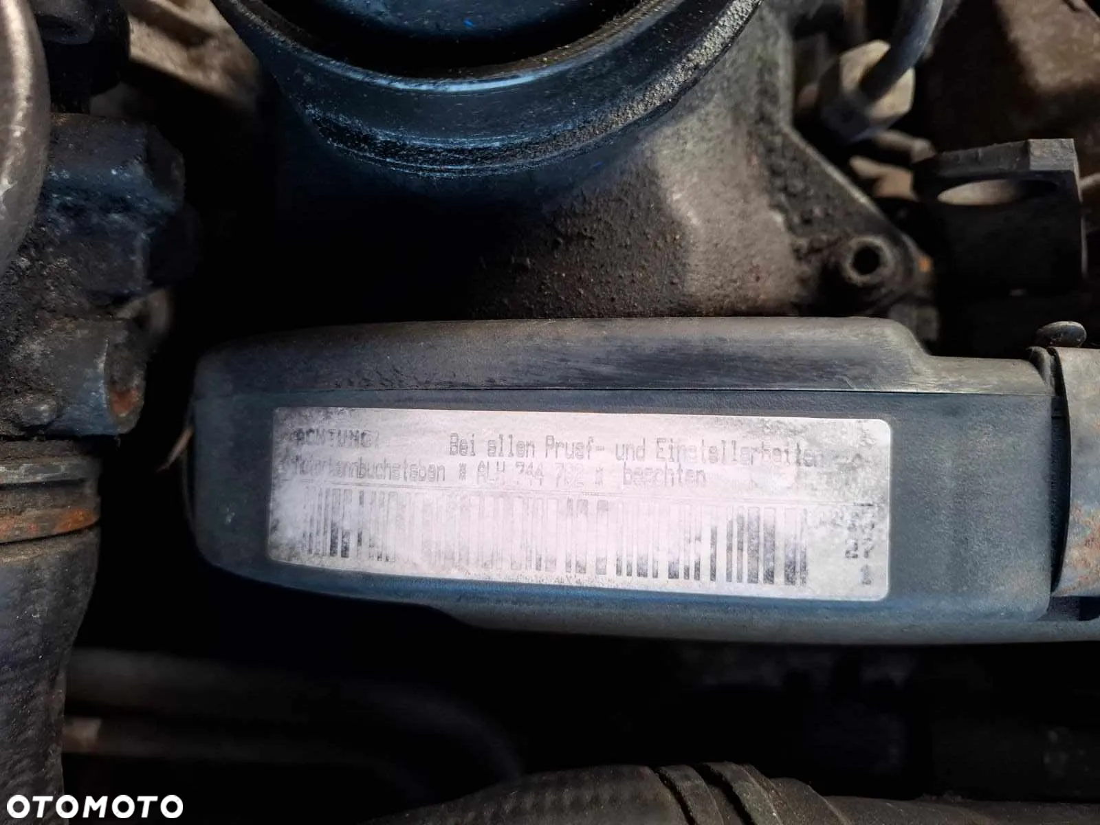 SILNIK KOMPLETNY 1,9 TDI 90KM ALH SKODA OCTAVIA TOLEDO GOLF IV AUDI A3 KOMPLETNY 188.000 KM - 6