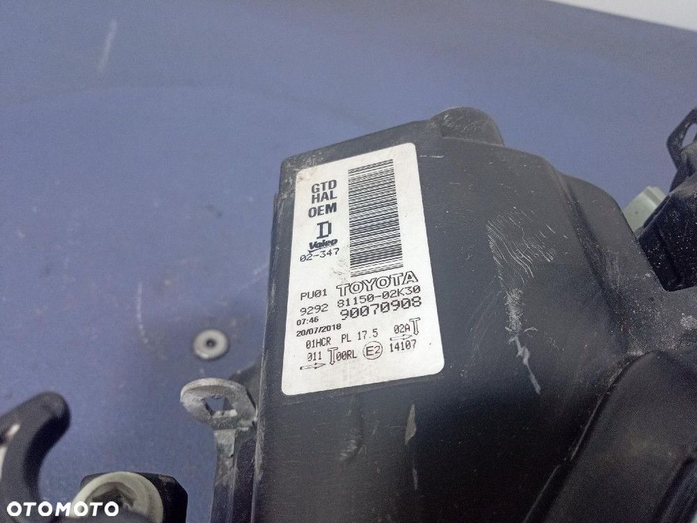 TOYOTA AURIS II LIFT 15-18  REFLEKTOR LEWY LAMPA PRZÓD 81150-02K30 - 8