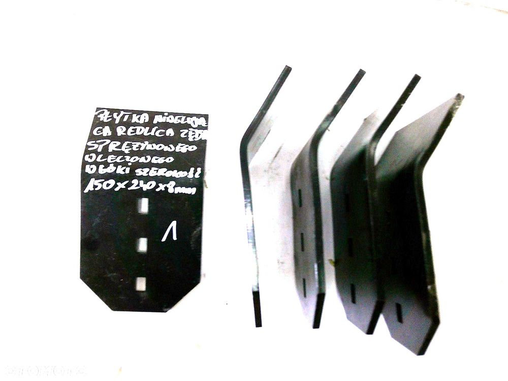 PŁYTA ZĘBA ROBOCZEGO KULTYWATORA REDLICA 240X150X8 MM - 1