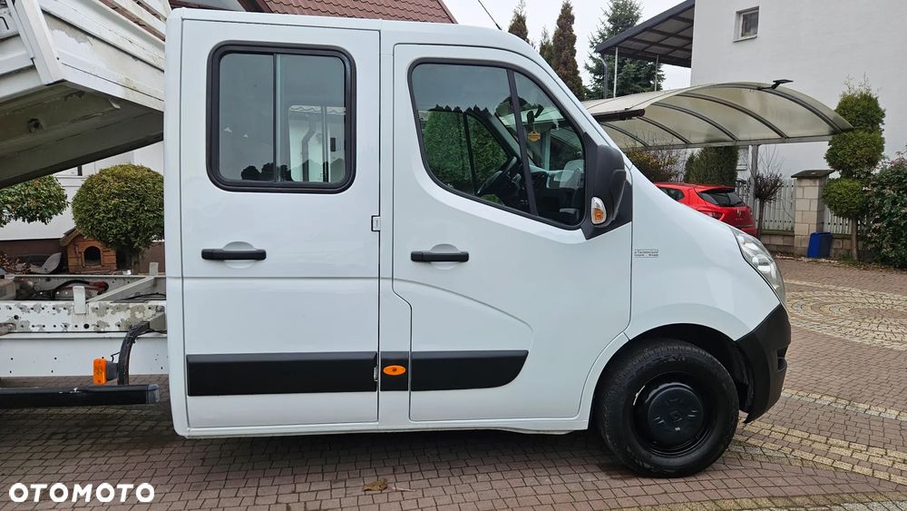 Renault MASTER 2.3 DCI150 KM WYWROTKA KIPER DUBEL KABINA MOVANO DOKA 6 OSÓB SKRZYNIA  KLIMA - 16