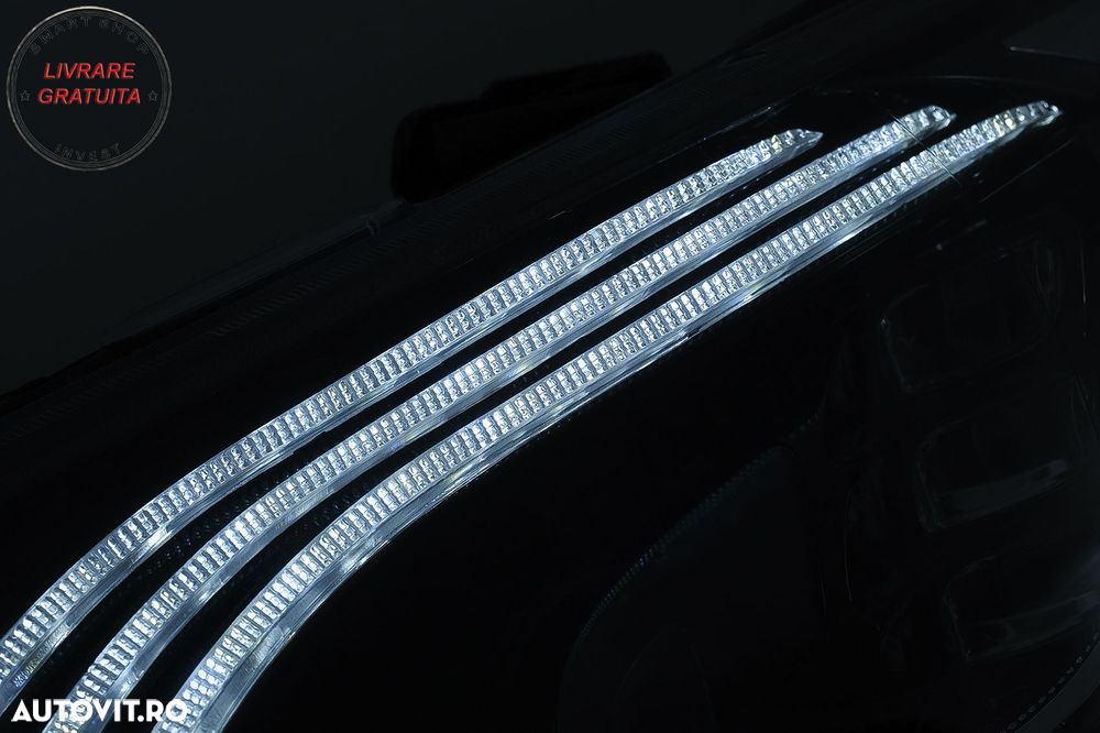 Faruri Full LED Mercedes V-Class W447 (2016-2020) Negru- livrare gratuita - 12