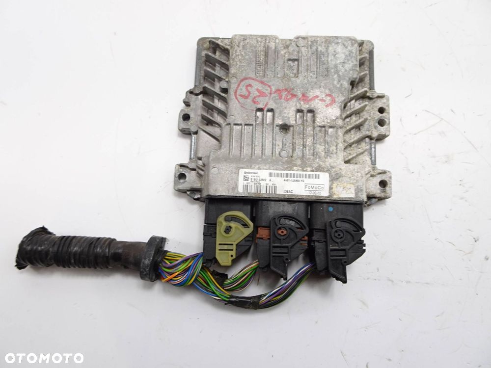 sterownik silnika ford c-max mk2 1.6 tdci av6112a650yg - 2